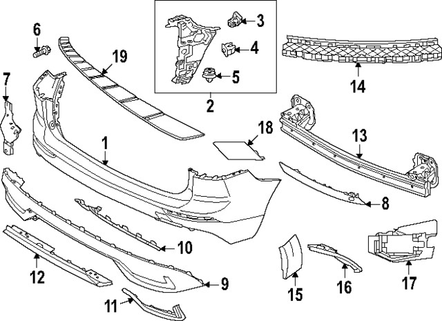 Genuine Volvo Valance Panel 40006076