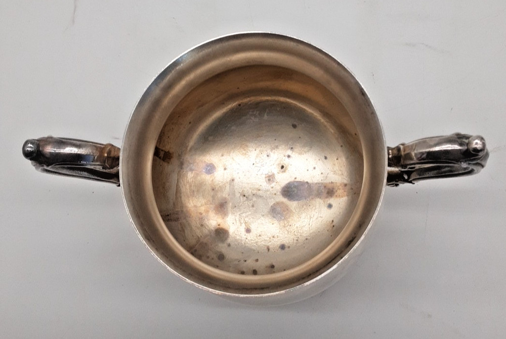 WM Rogers Silver Plate on Copper 3 piece Coffee Service