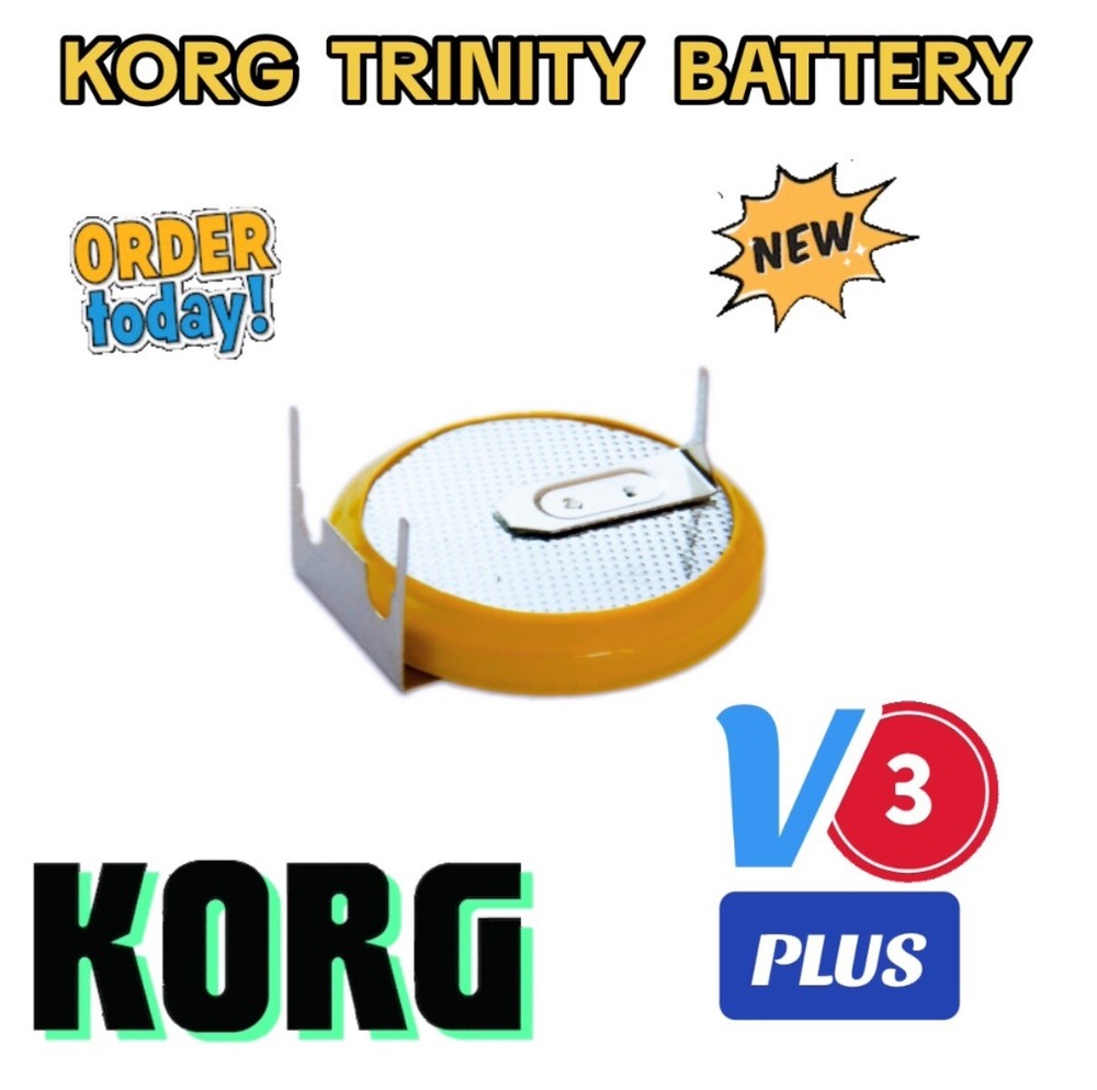 Korg Trinity Replacement Battery V3 Plus For All Korg Trinity Keyboards 11242964