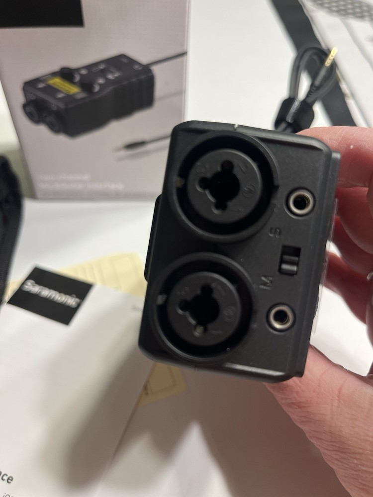 Saramonic SmartRig+ Two-Channel Mic Guitar Interface Recording IOS Android Test