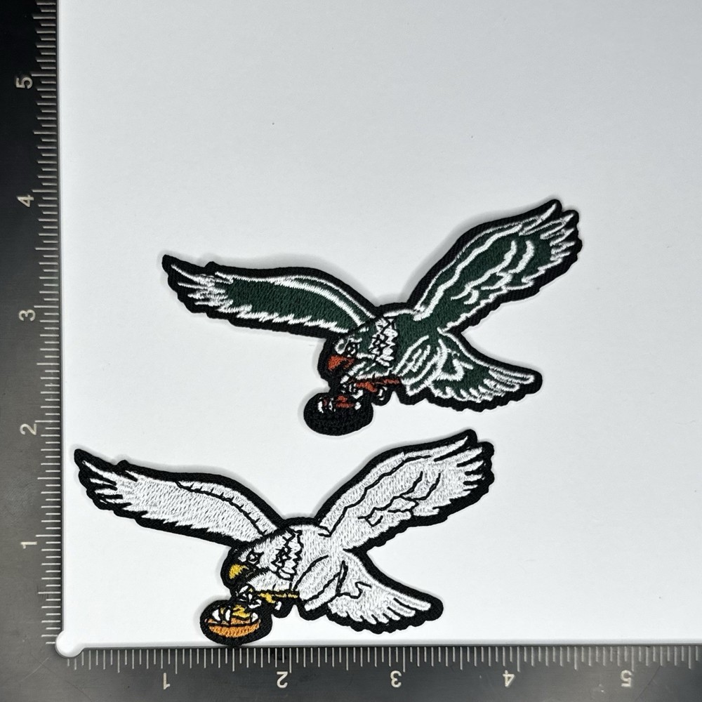 Philadelphia Eagles Throwback Iron/Sew On Embroidered Patch