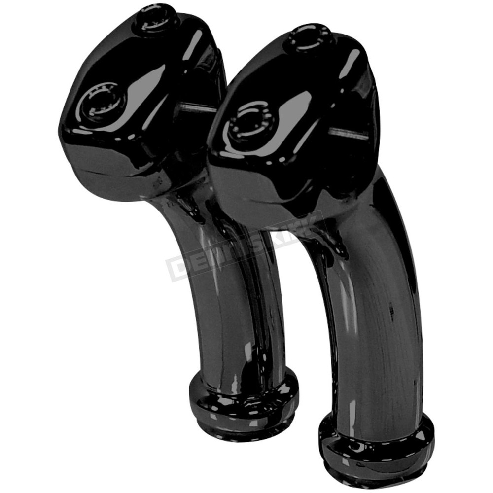 V-Factor  Black Deuce Style Handlebar Risers - 41051