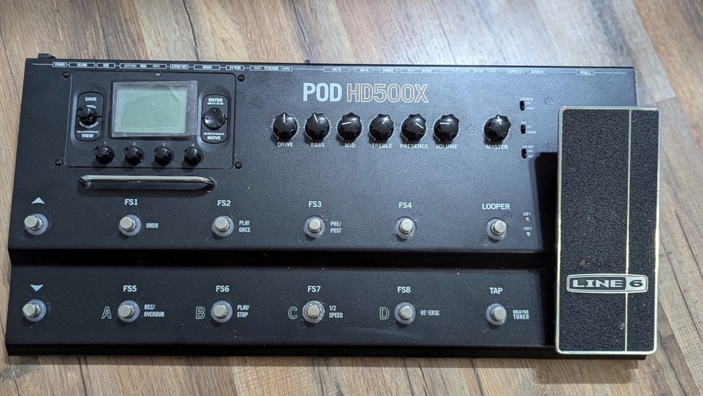 Line 6 POD HD500X Digital Multi-Effects Processor Looper w/ Original Box