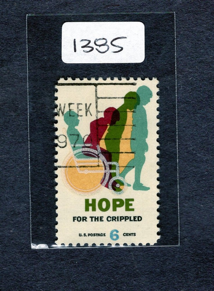 1969 Stamp #1385 Easter Seals, 50 years Used