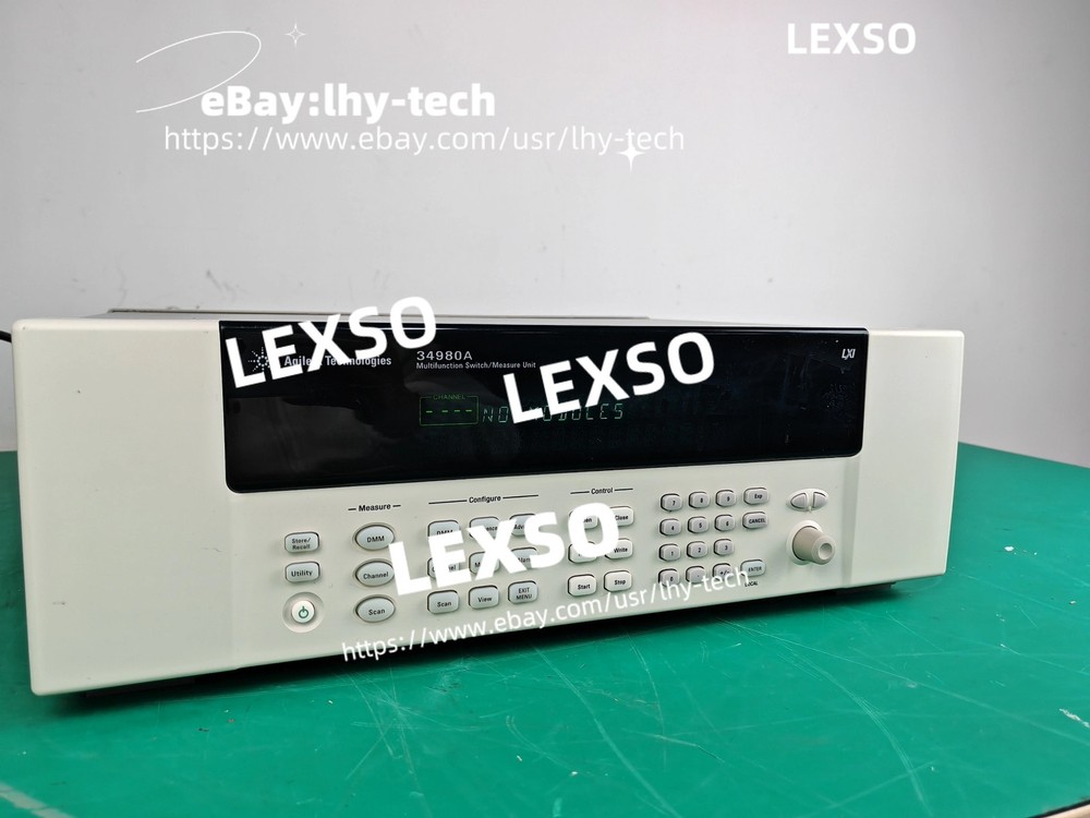 Keysight Agilent 34980A Multifunction Switch Measurement Unit.&lhy