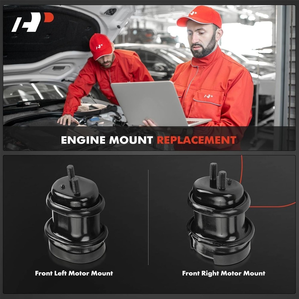 2PCS Front Left and Right Engine Motor Mount Kit Compatible with Lexus IS250 200