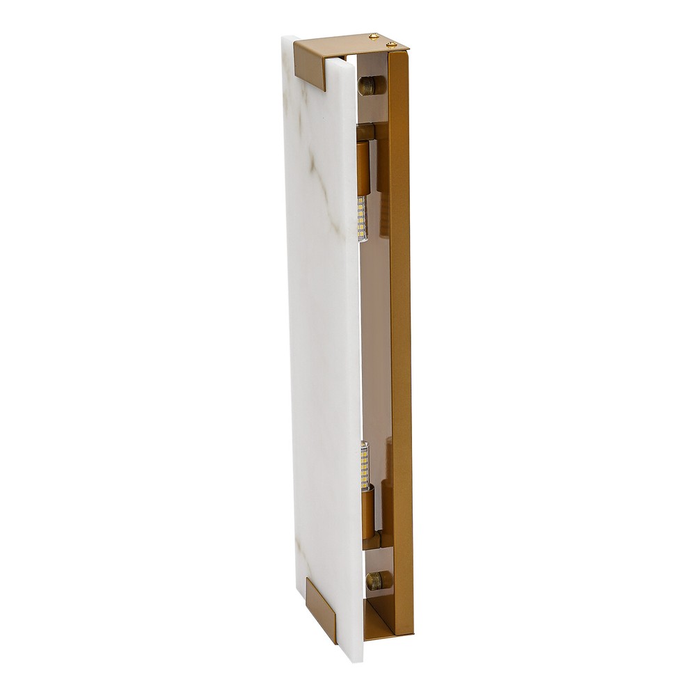 Rectangular G9 Light Wall Lamp Hand-Carved Alabaster Sconce Bedroom Kitchen US