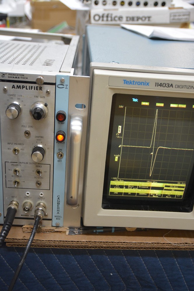 PGT, PRINCETON GAMMA TECH MODEL 340 SPECTROSCOPY AMPLIFIER NIM MODULE, TESTED
