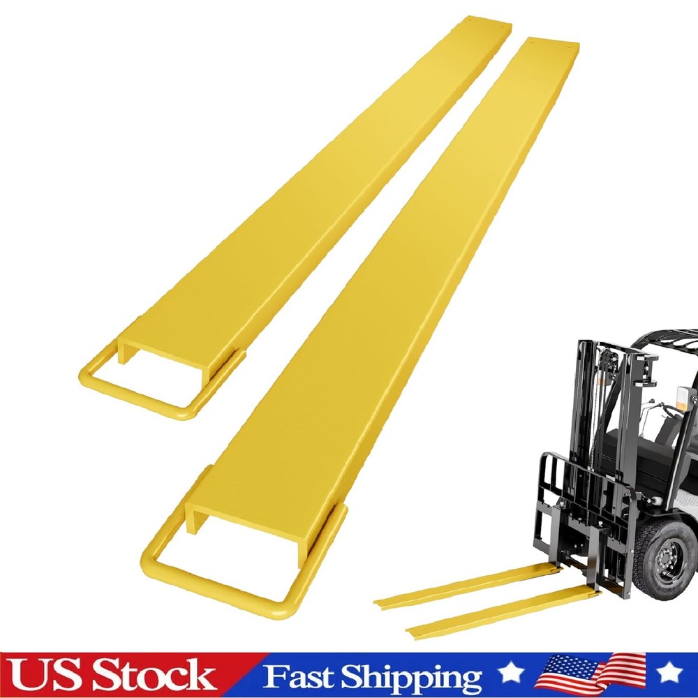 Pallet Forklift Extensions, 72"x5.5" Fork Extensions Heavy Duty Fork Extensions