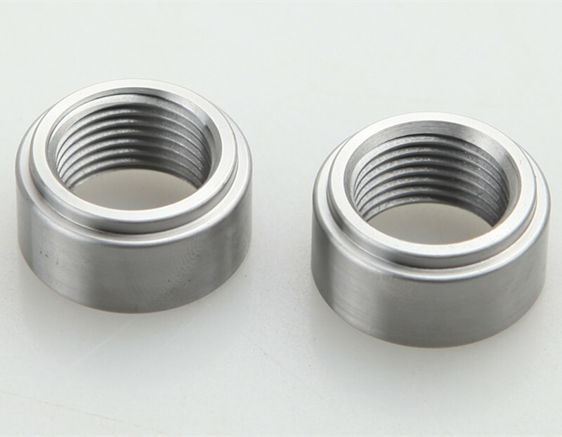 2PCS O2 Oxygen Sensor Nut Bung M18 X 1.5 Thread Mild Steel Nut Fitting