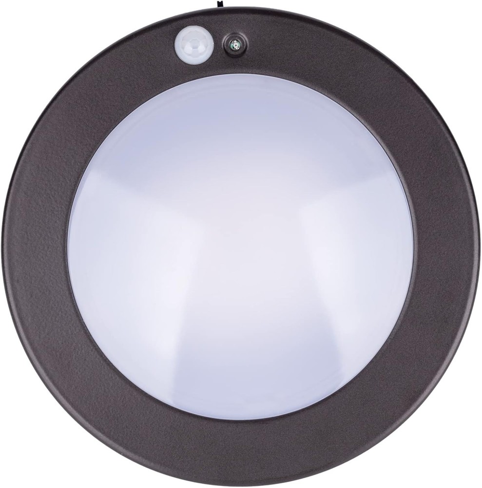 Flush Mount Motion Sensor LED Ceiling Light with Dusk to Dawn, On/Off Automatic