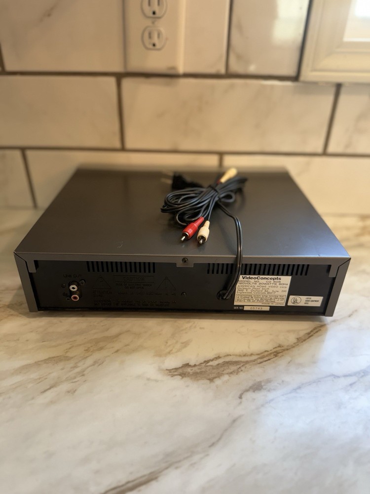 Video Concepts Model No CD 505 Compact Disc “Fast Shipping”