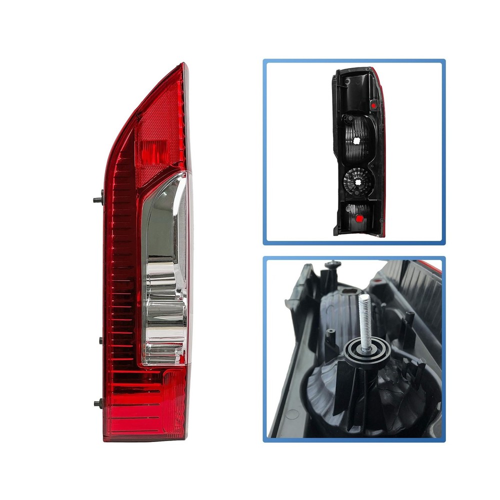 Replacement Driver Side Tail Light Without Circuit for RAM ProMaster 1500 250...