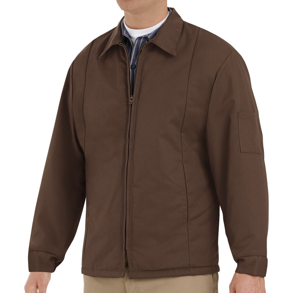 NEW Red Kap 2XLARGE Perma-Lined Panel Jacket JT50 BROWN LINED JACKET