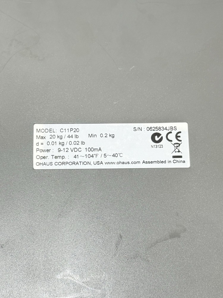 OHAUS Catapult 1000 Compact Digital Scale, Model: C11P20