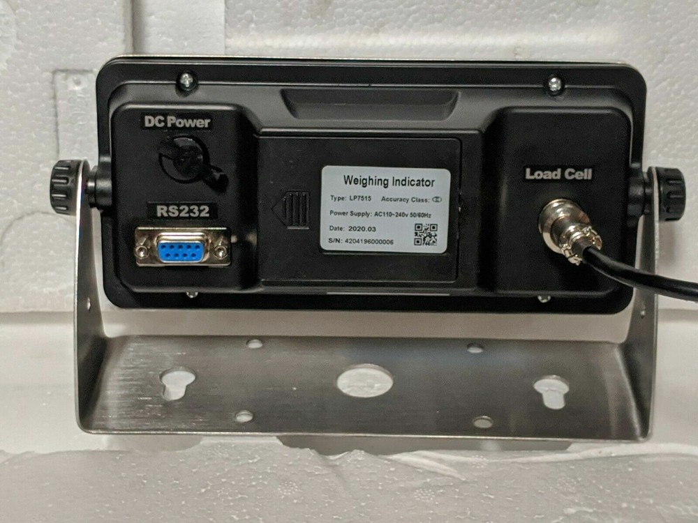 5000 LB CALIBRATED S-TYPE LOAD CELL INDICATOR CRANE SCALE TENSION/ COMPRESSION