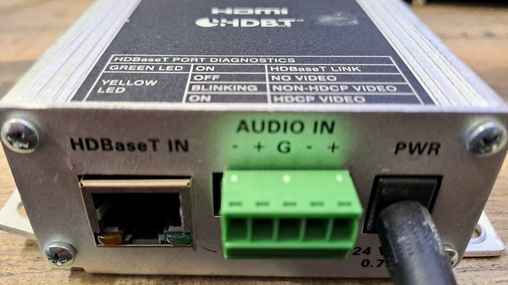 Crestron HDRX4CB Shielded Twisted Pair HDMI Receiver 4517890