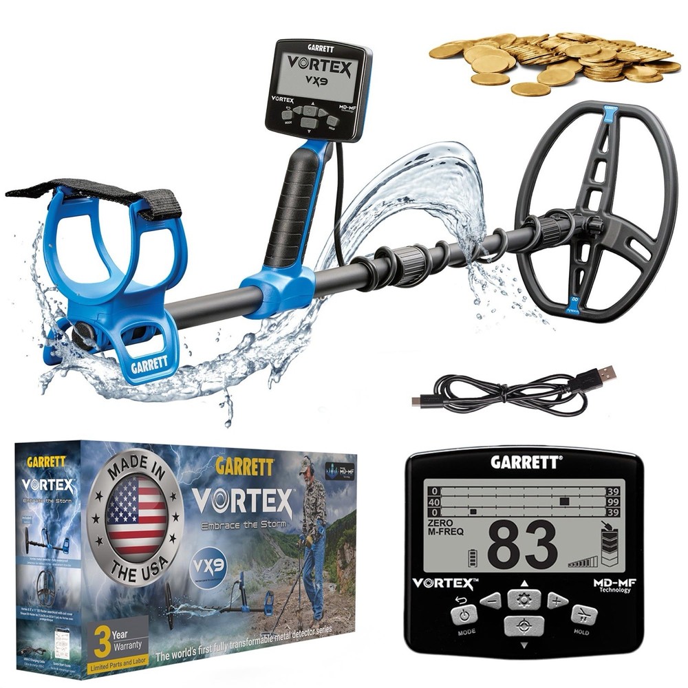 Garrett Vortex Metal Detector VX9