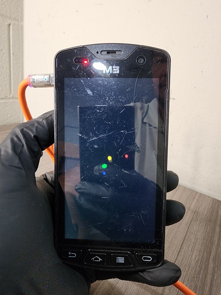 M3 Mobile SM15 Touch Android PDA Data Collector Scanner, pre-owned .