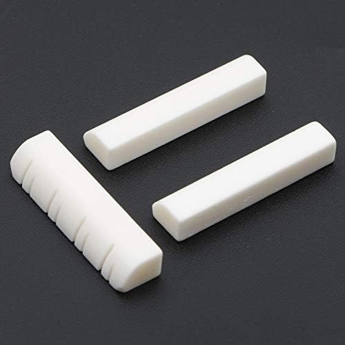 Bone Mandolin and Guitar Nut Replacement Set