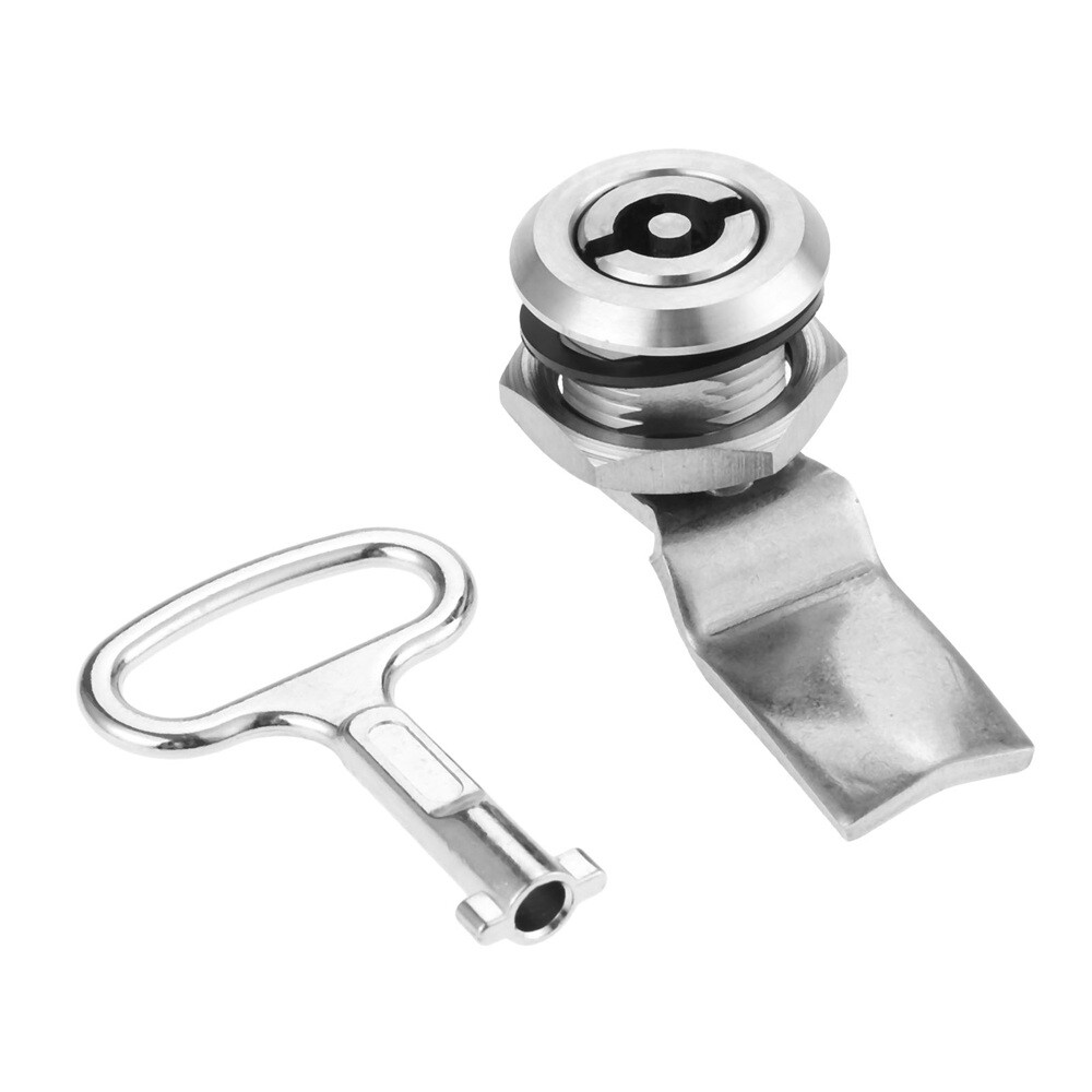 Simple Type Lock Handle Lock Plate Cabinet Box Locking Plate for Mailbox Drawer