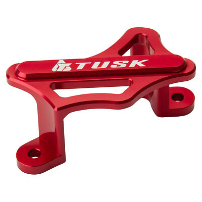 Tusk Billet Rear Caliper Guard Red Fits HONDA CR CRF150R CRF250R CRF450R