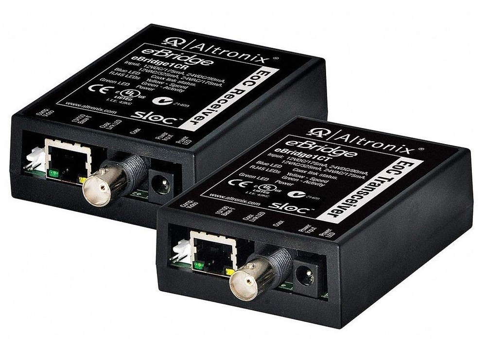 Altronix eBridge1CRT Ethernet over Coax Kit