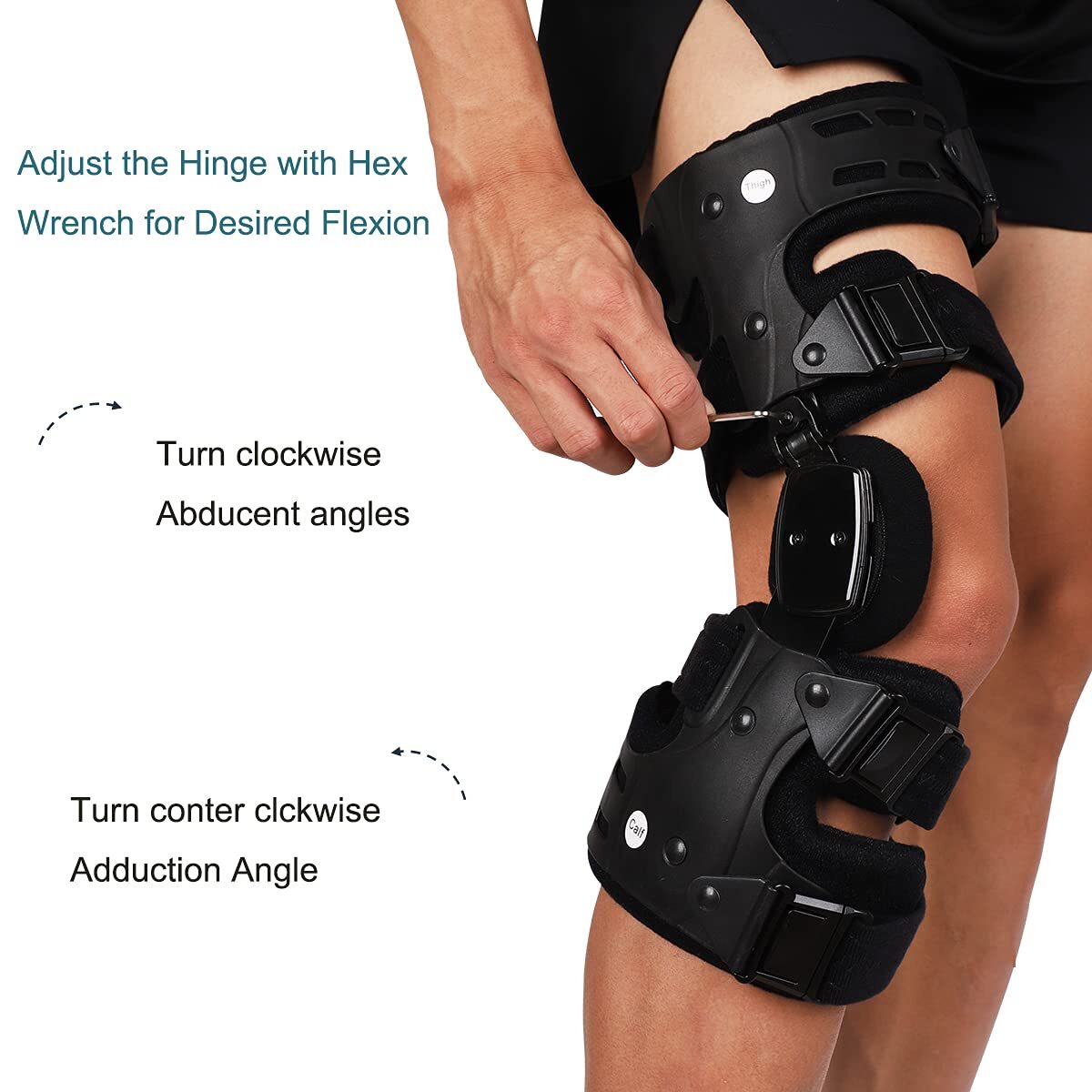 OA Unloader Knee Brace, Osteoarthritis of the bone on bone Knee Support