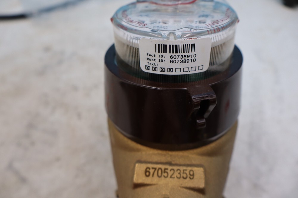 Sensus PMM MJ 1" ICE Intelligent Communications brass valve