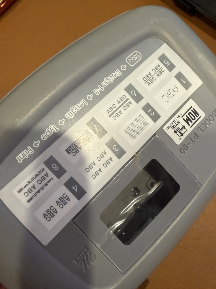 Brother Pt-90 Label Thermal Printer