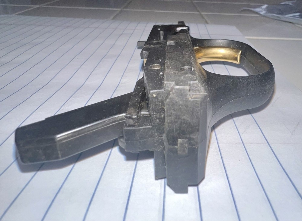 Mossberg 500 Trigger Assembly - Gold - 12ga. (Z-1764)