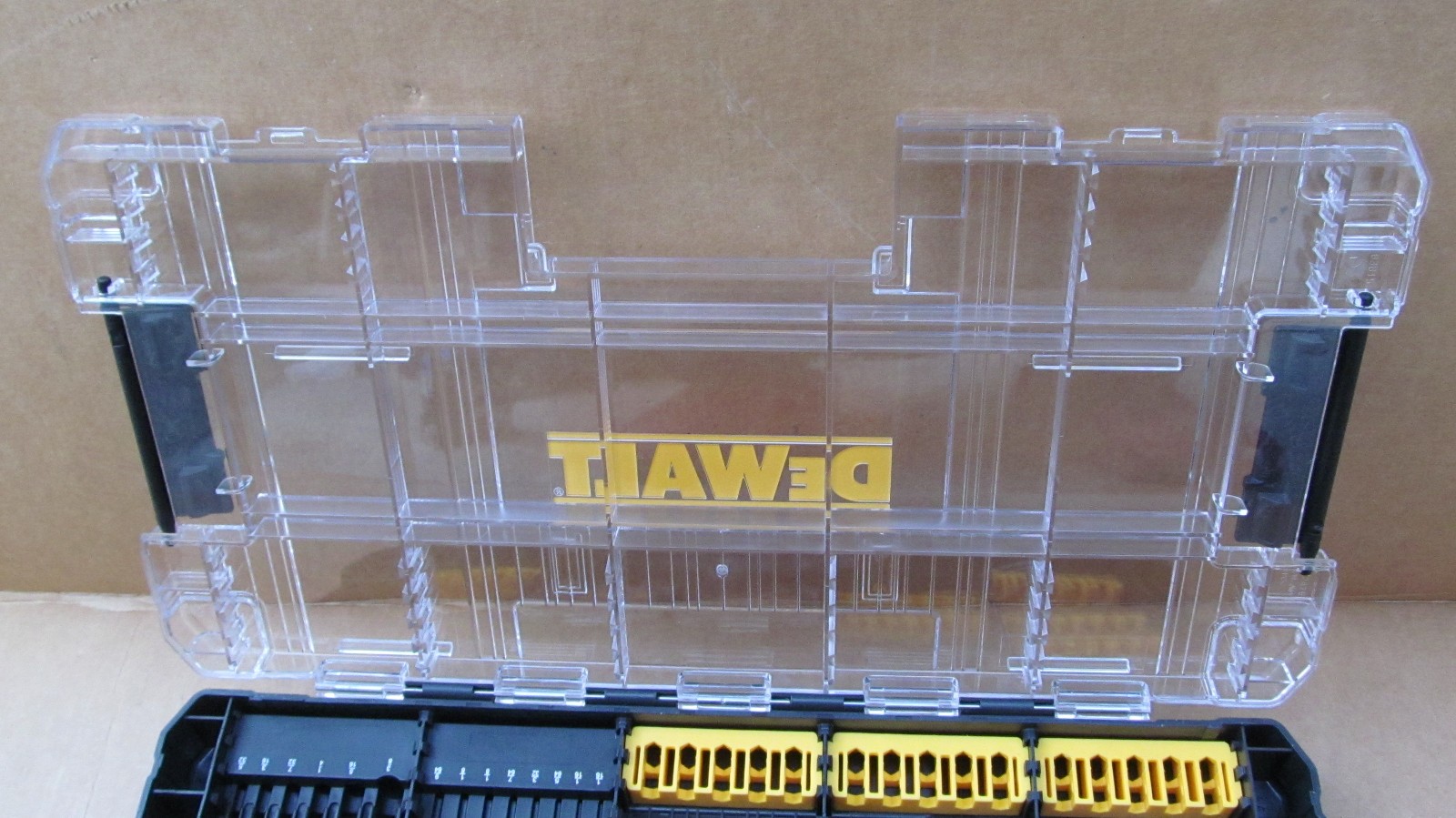 DeWalt Large Tough Case Stackable Storage Case, New Empty