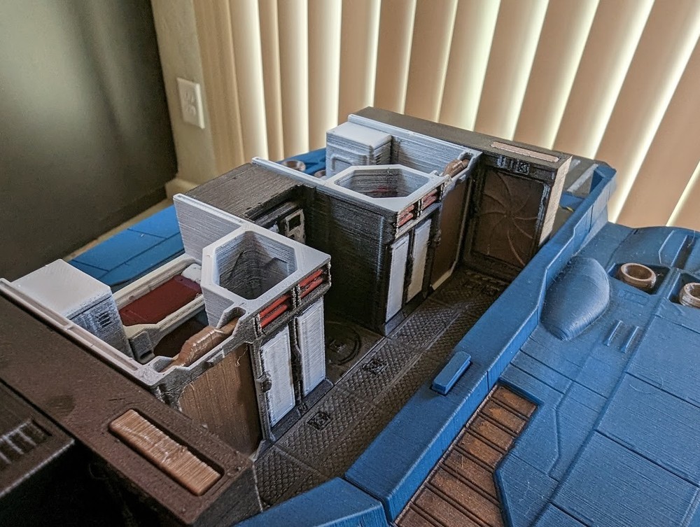 Beta Centauri Spaceship | 2nd Dynasty | Sci-fi Miniature | 28mm