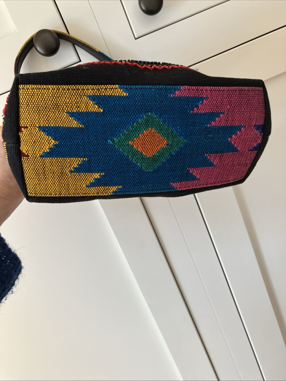Isabella Fiore Purse, Beaded, Southwestern, Navajo, Aztec, Tapestry