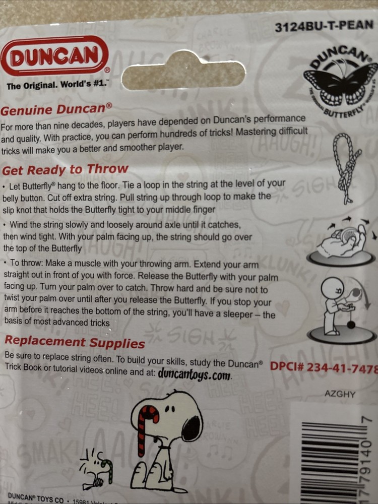 Duncan Authentic Peanut Yoyo Target Exclusive