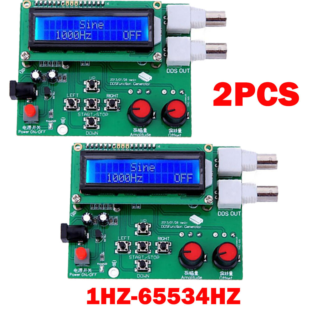 2pc For DDS Function Signal Generator Modules Sine Square Sawtooth Triangle Wave