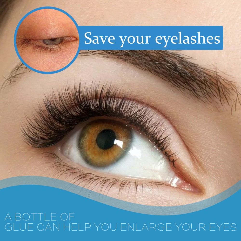 false eyelash glue multi-pose beauty styling light self-adhesive