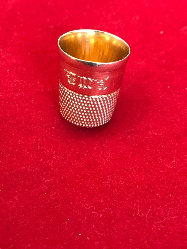 Simons Bros .SOLID 14K GOLD THIMBLE ~ Yellow Gold