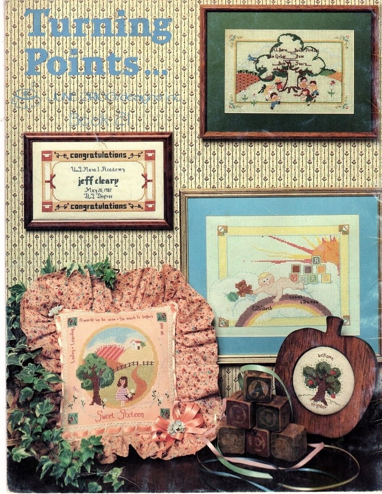 Turning Points Cross Stitch Designs for Lifes Important Occasions 1983 Pattern