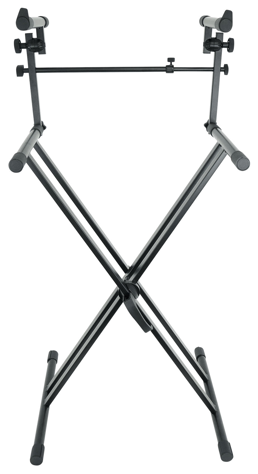 Rockville RKS42X X-Stand 2-Tier Keyboard Stand Fits Korg 2-Tierlogue 61