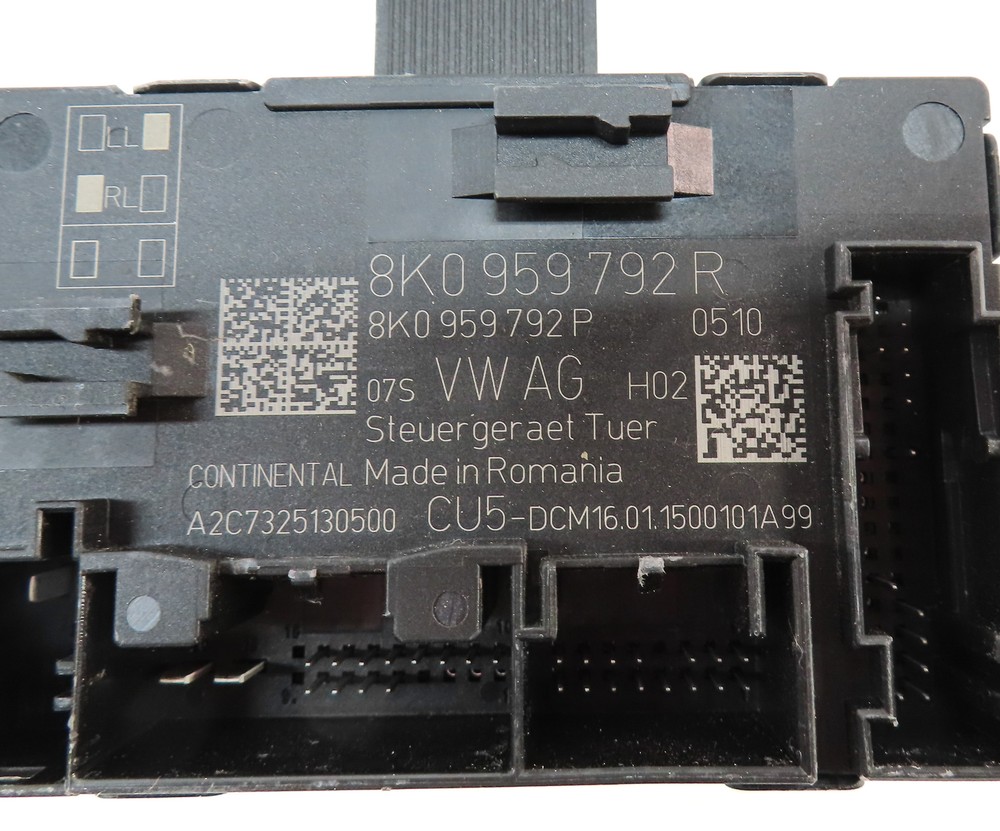 2015 AUDI SQ5 (B8 8R) FRONT RIGHT PASSENGER DOOR CONTROL MODULE