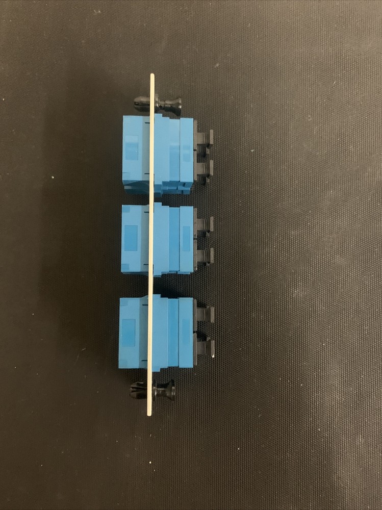 Fiber Optic Adapter Panel with 6 SC Duplex Adapters 12 - 71541