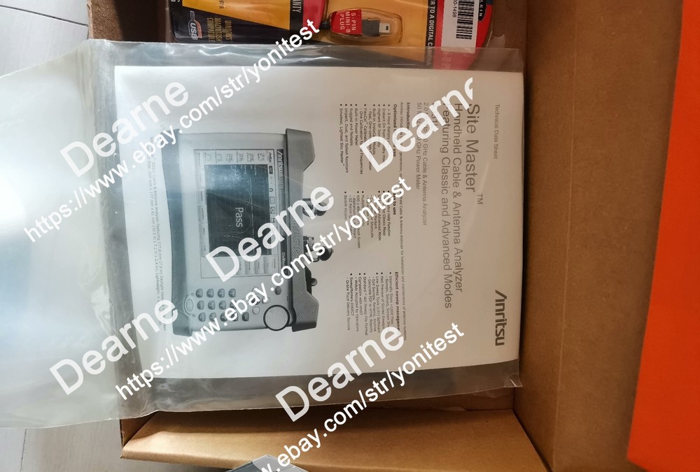 1 PCS Anritsu S331L Site Master Cable & Antenna Analyzer 4GHz