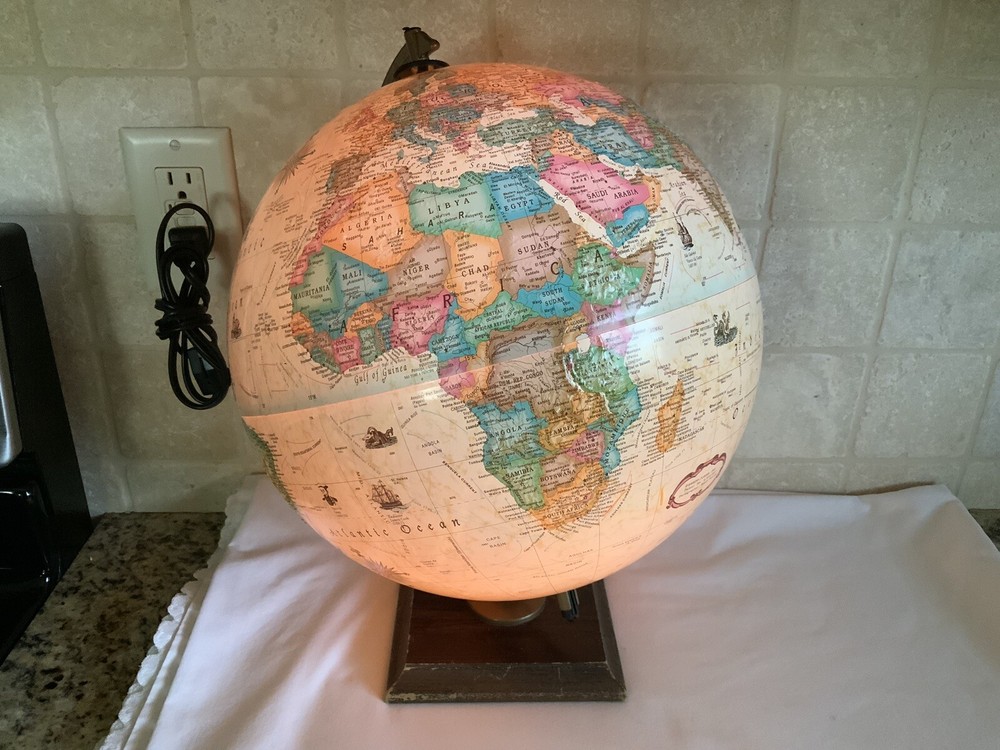 Lighted Replogle World Classic Globe
