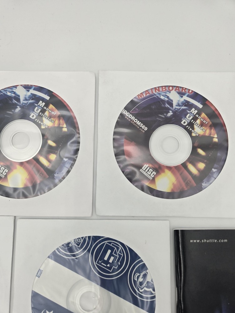 Shuttle Parallel Port PC8 Expansion Kit Lot / Software Disks /Misc Shuttle J106