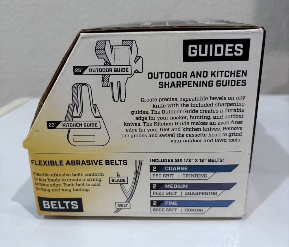 Work Sharp Outdoor Sharpener WSKTS Knife Sharpener - Working Condition