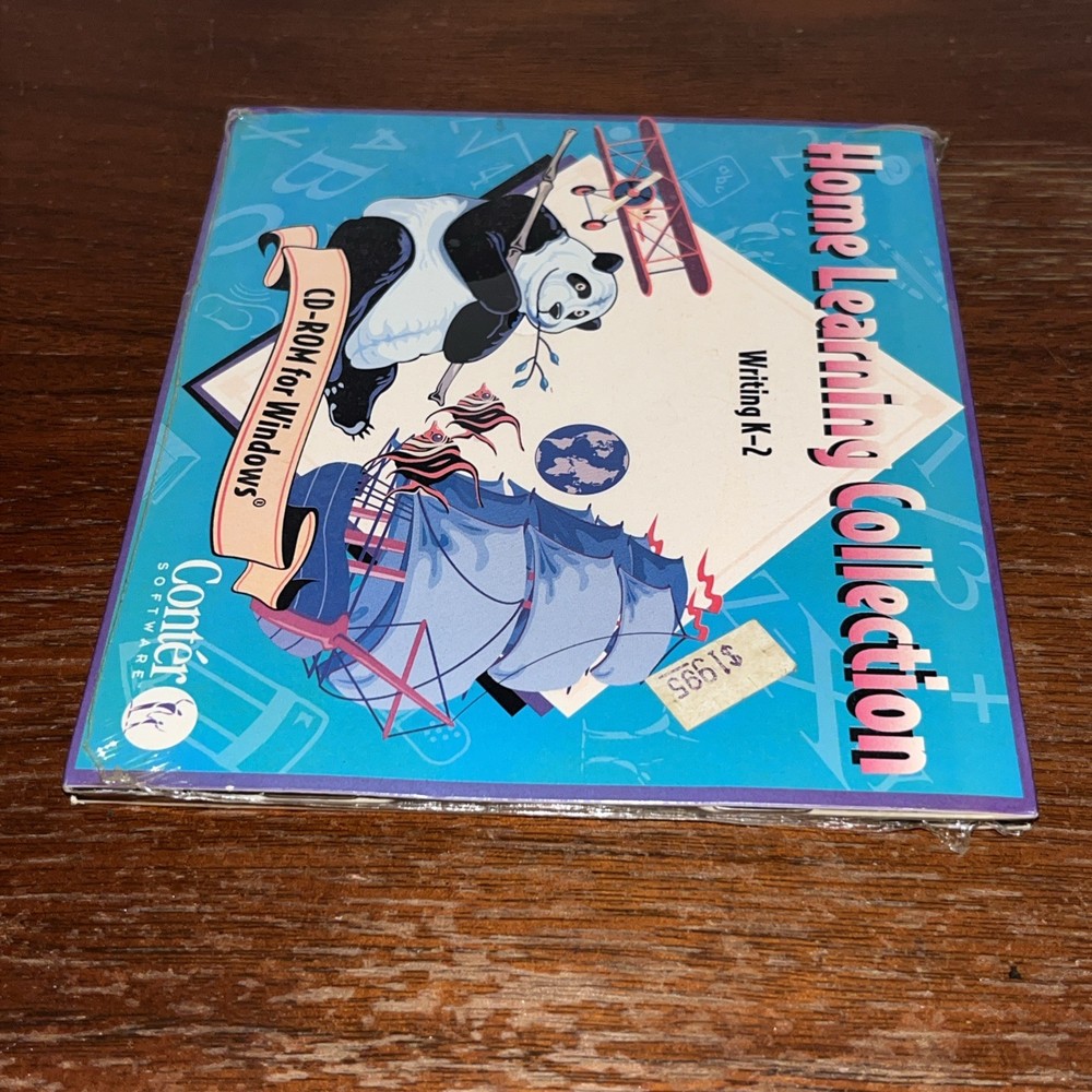 Home Learning Collection Writing K-2 CD-ROM For Windows 3.1 - Conter Software