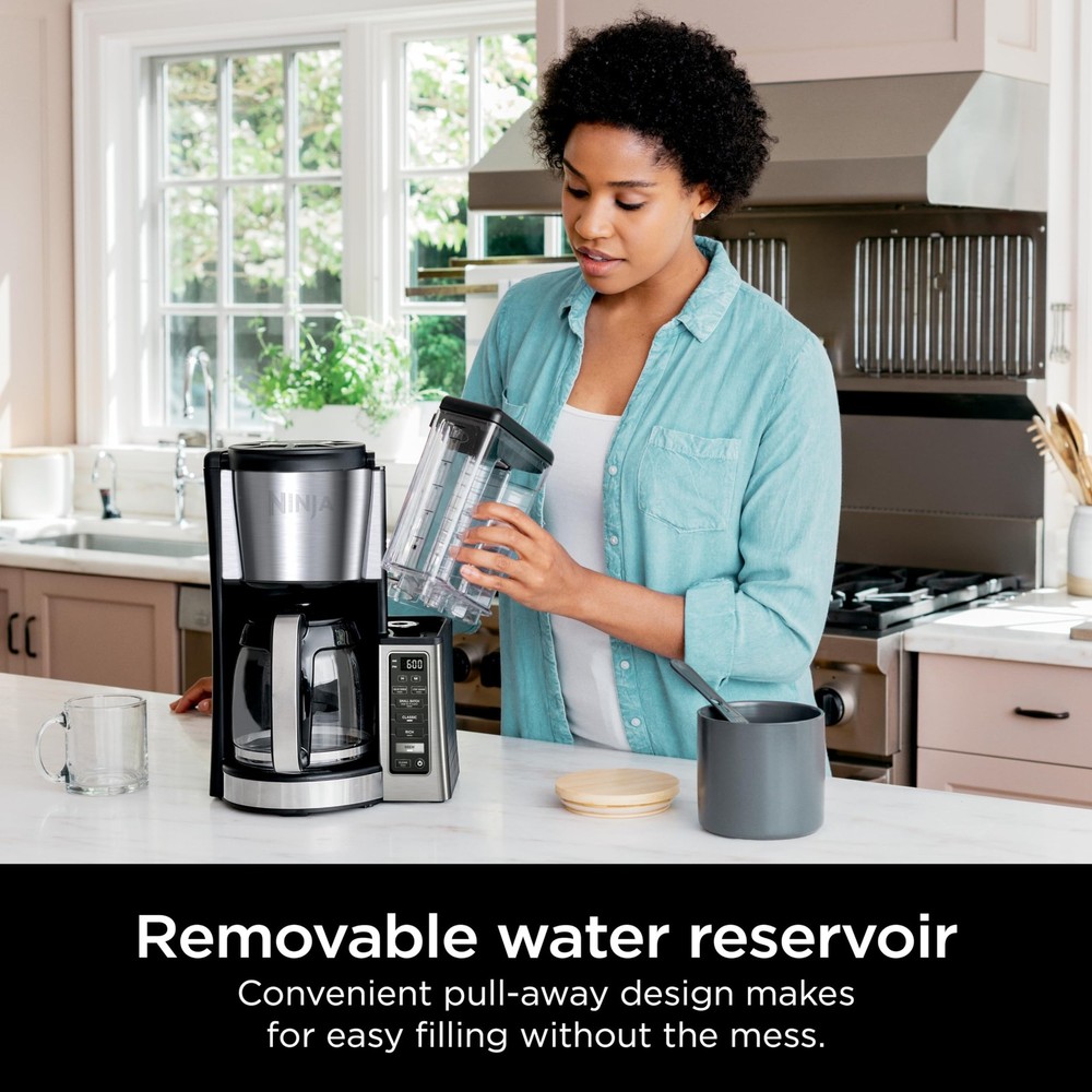 12Cup Programmable Coffee Brewer, 2 Brew Styles, Adjustable Warm Plate, 60oz ...