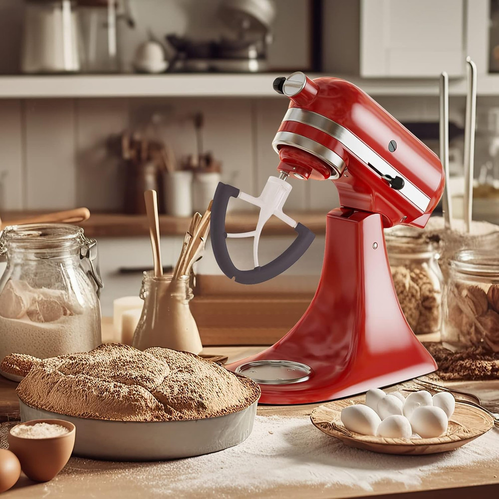 Flex Edge Beater for Kitchenaid Mixer, 4.5-5 Quart for Kitchen Aid Paddle Attach