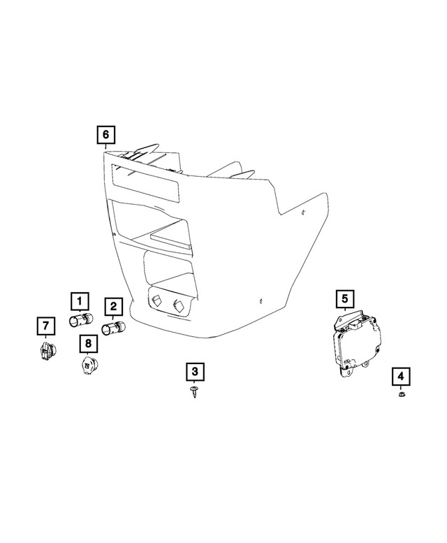 Genuine Mopar Power Inverter Module 56029692AA